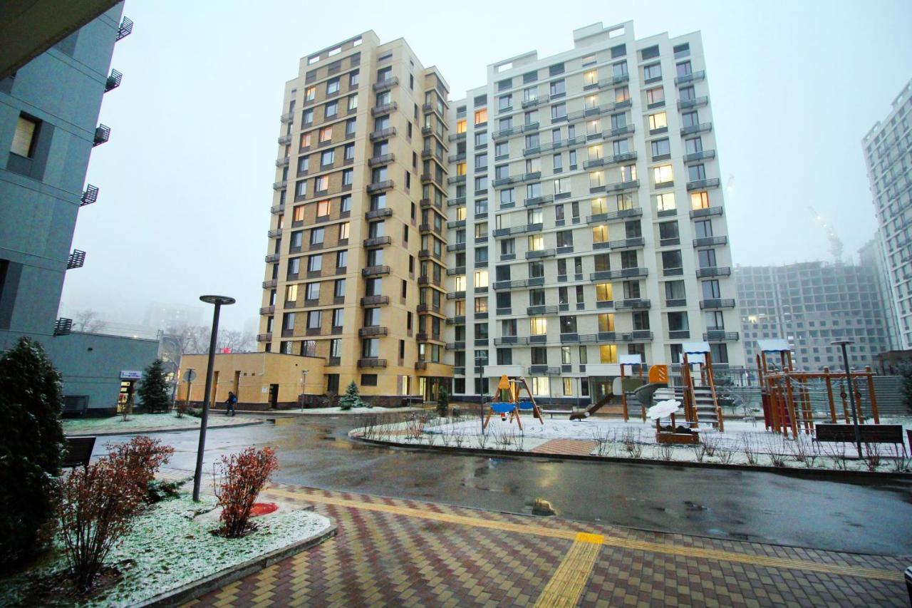 Стильные Апартаменты В Лучшем Жк Almaty Eksteriør bilde